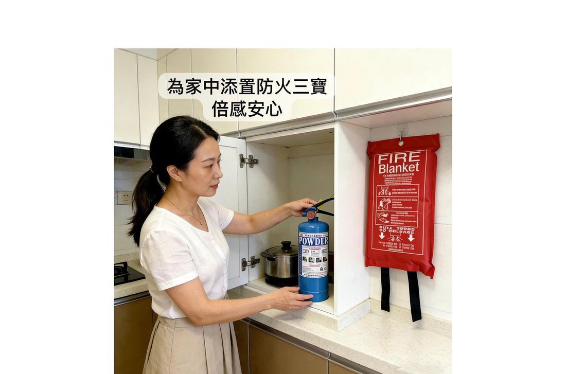 為家居增添防火三寶-滅火筒&滅火氈