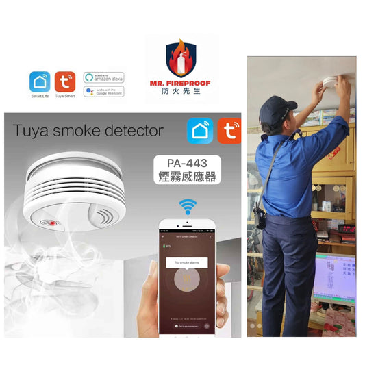 家居煙霧感應器Wifi版/可測濃煙/歐盟CE認可/證書齊全/PA-443
