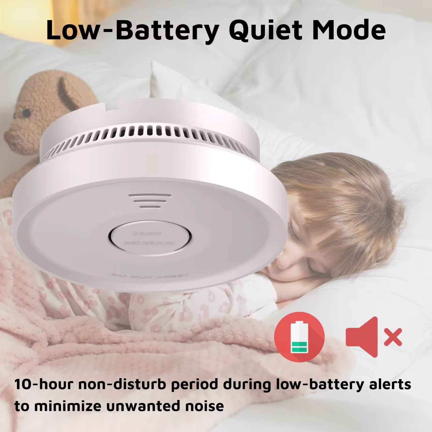 入門火警偵察器｜電池有效10年｜冇wifi功能｜歐盟CE認證 ｜簡易安裝｜DH-001