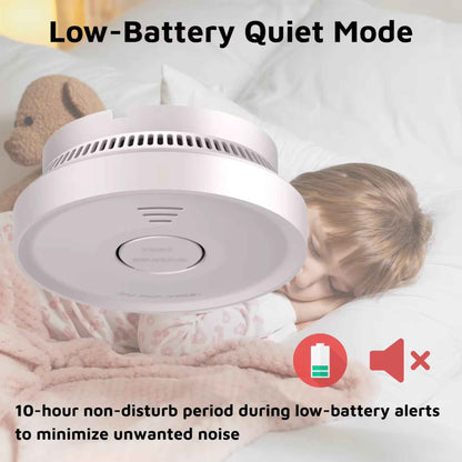 入門火警偵察器｜電池有效10年｜冇wifi功能｜歐盟CE認證 ｜簡易安裝｜DH-001